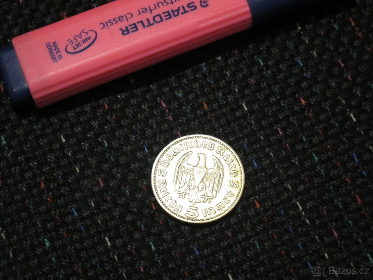 Stříbrná mince. - 4