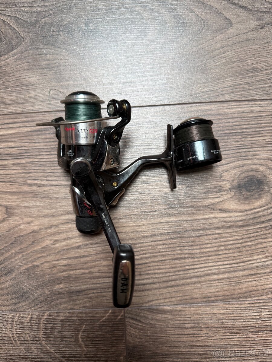 Naviják DAM Quick 520 + cívky - 4