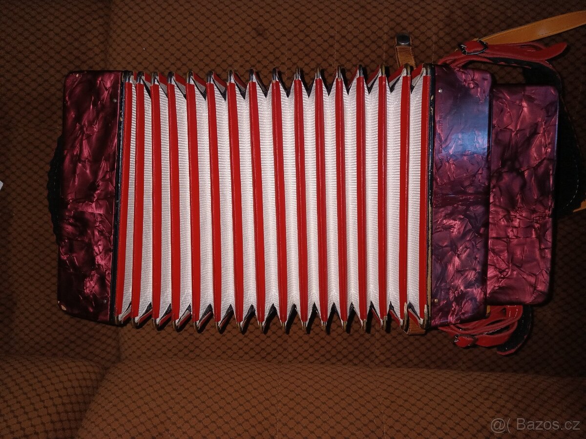 Harmonika Delicia Popular CF - 4
