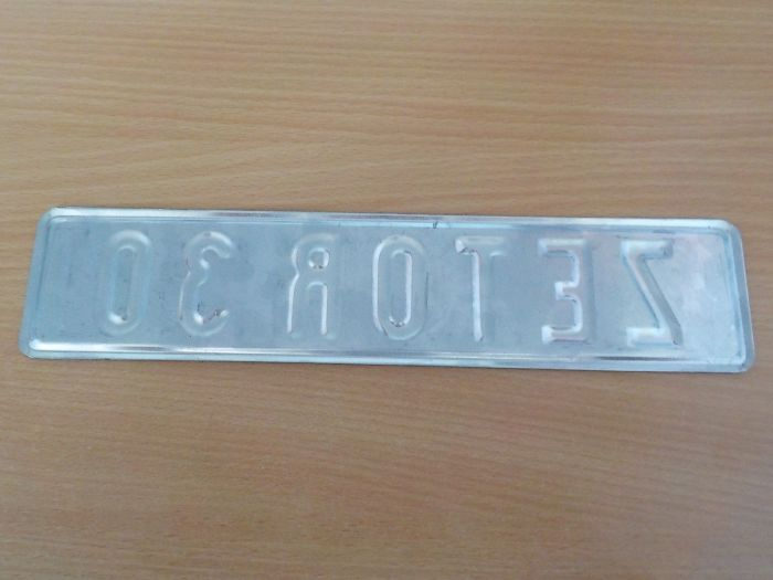 SPZ ražená na přání - traktor, motorka - 4