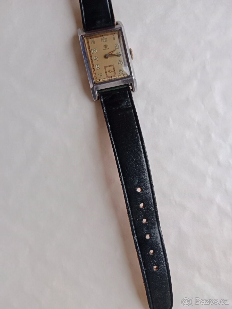 Staré vojenské hodinky Anker-Berg Panzer Tan - 4