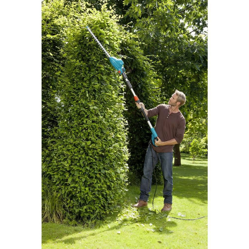 Elektrické teleskopické nůžky na živé ploty-nové - 4