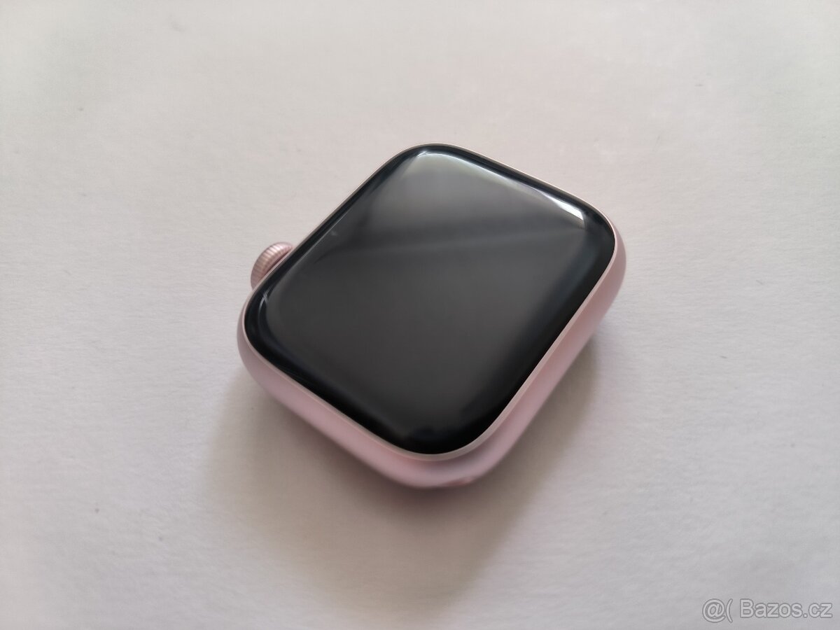 apple watch 9 45mm Pink / Batéria 90% - 4