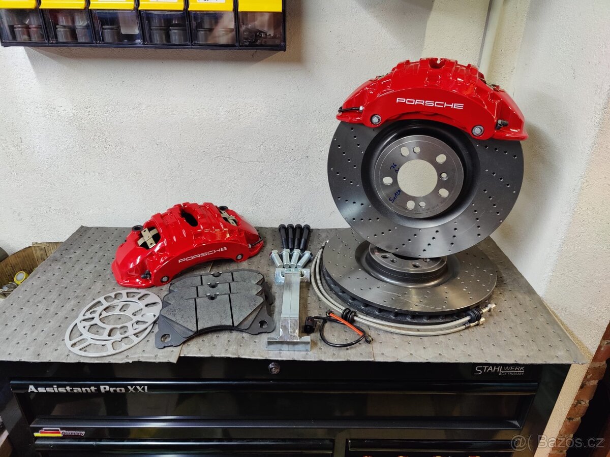 Velké brzdy 6 píst Porsche Brembo - 4