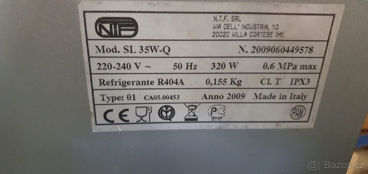 Výrobník ledu NTF SL35W-Q - 4