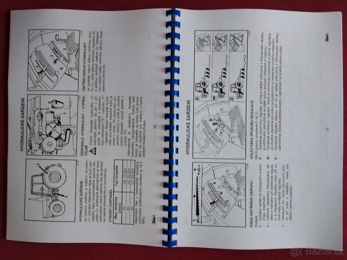ZETOR 7520 - 10540 PŘÍRUČKY - 4