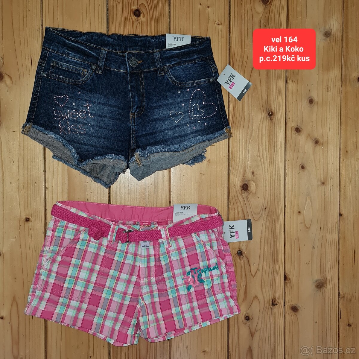 vel 164 - bunda,mikina, leginy.... - 4