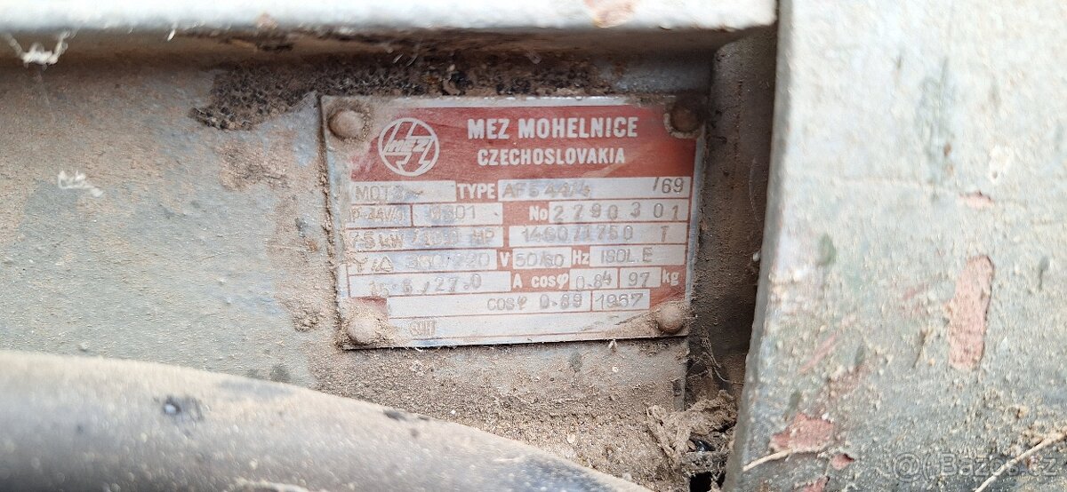 Elektrický pohon mlátičky - 4