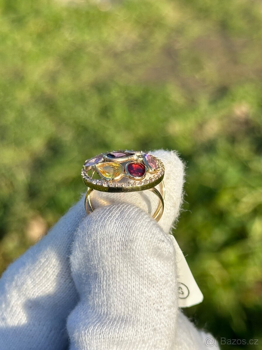 Zlatý prsten 3,85g - 4