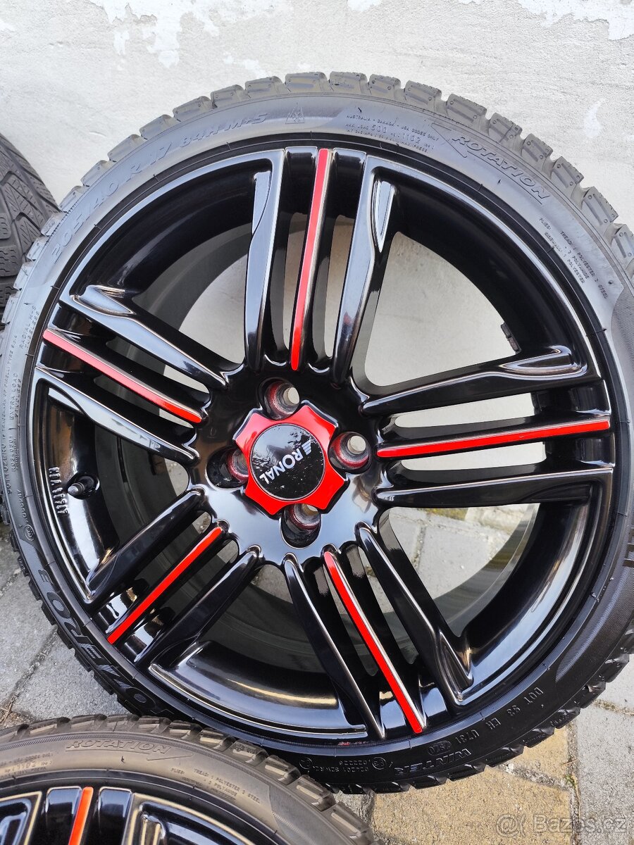 ALU 4x98 r17 RONAL + PNEU - 4