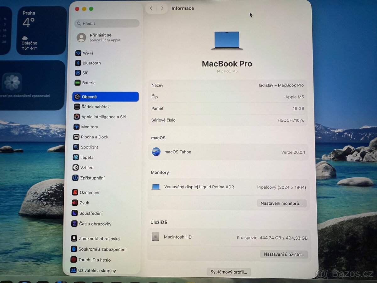 Prodam apple macbook pro 14” M5 2025 - 4