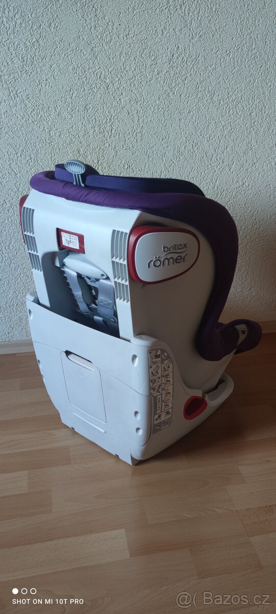Prodám autosedačku Britax Römer King 2 ATS LS - 4