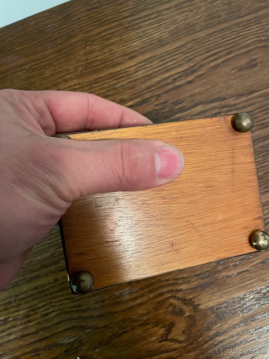 Šperkovnice kov dřevo - 4