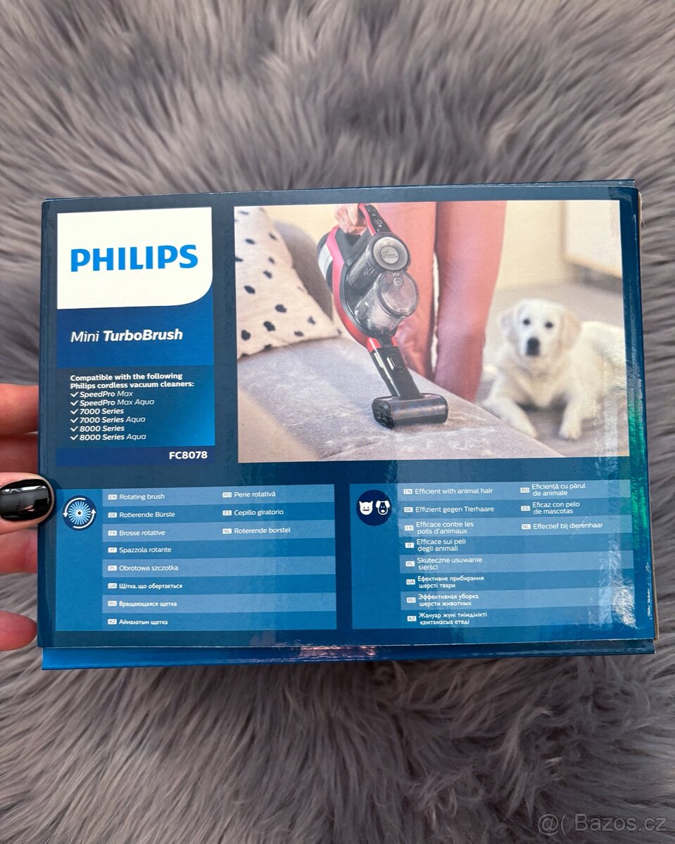 Philips mini turbokartáč na mazlíčky - 4