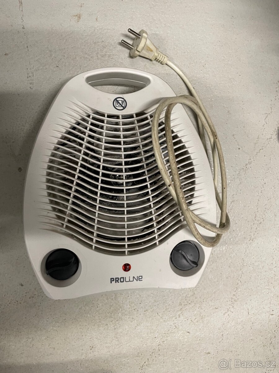elektrický teplovzdušný ventilátor - 4