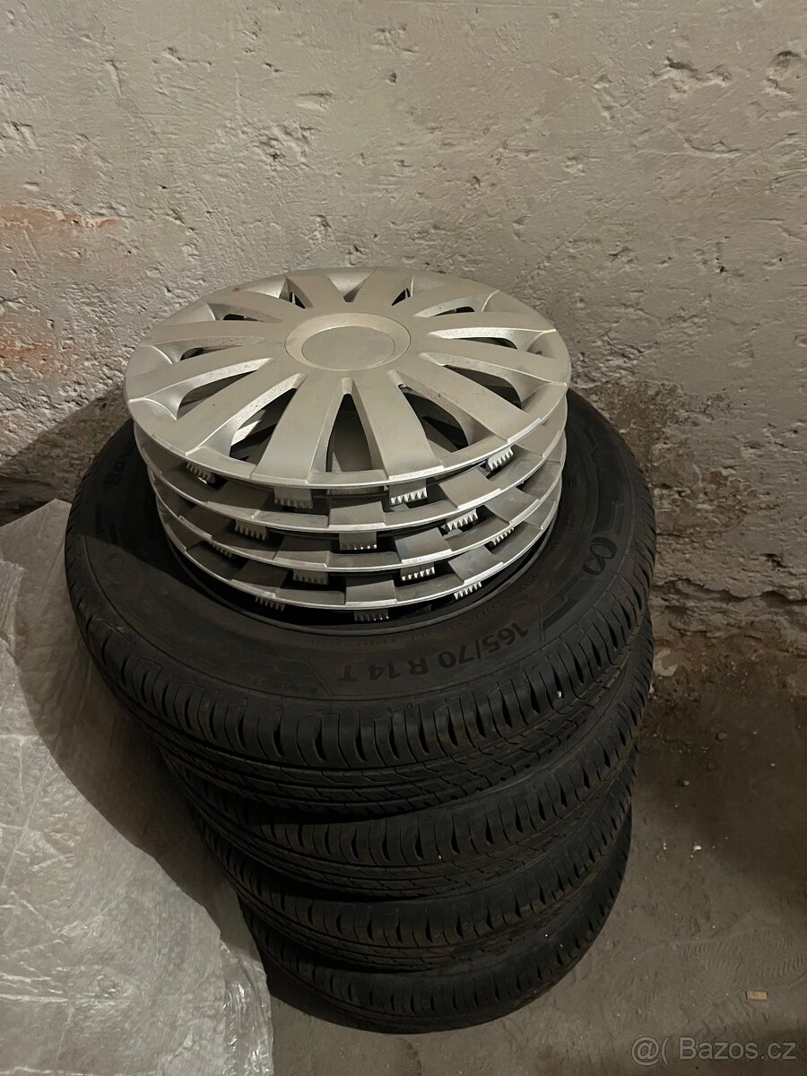 Barum Bravuris 5 165/70 vcetne disku - 4