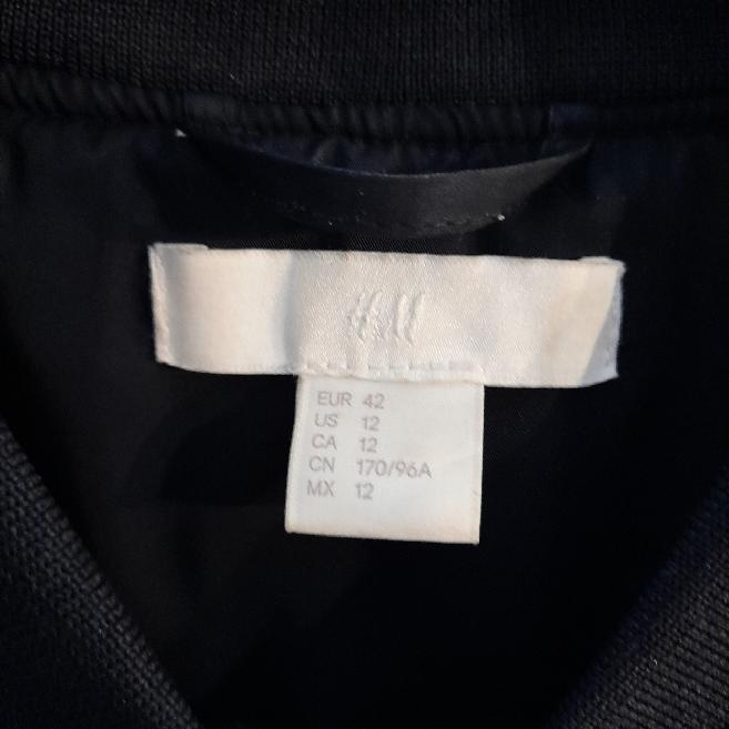 Černý bomber H&M - 4