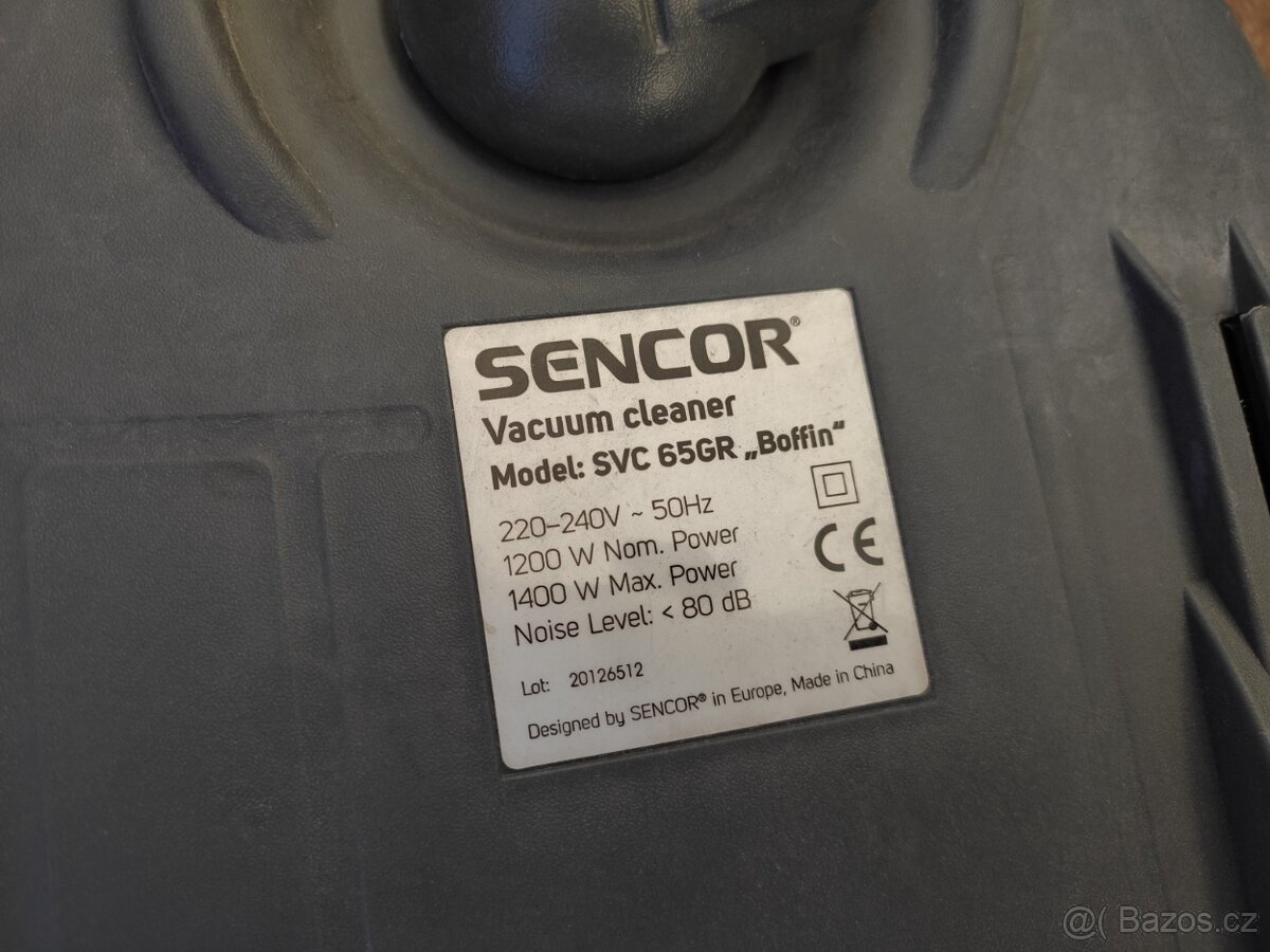 Sencor SVC 65GR Boffin vysavač - 4
