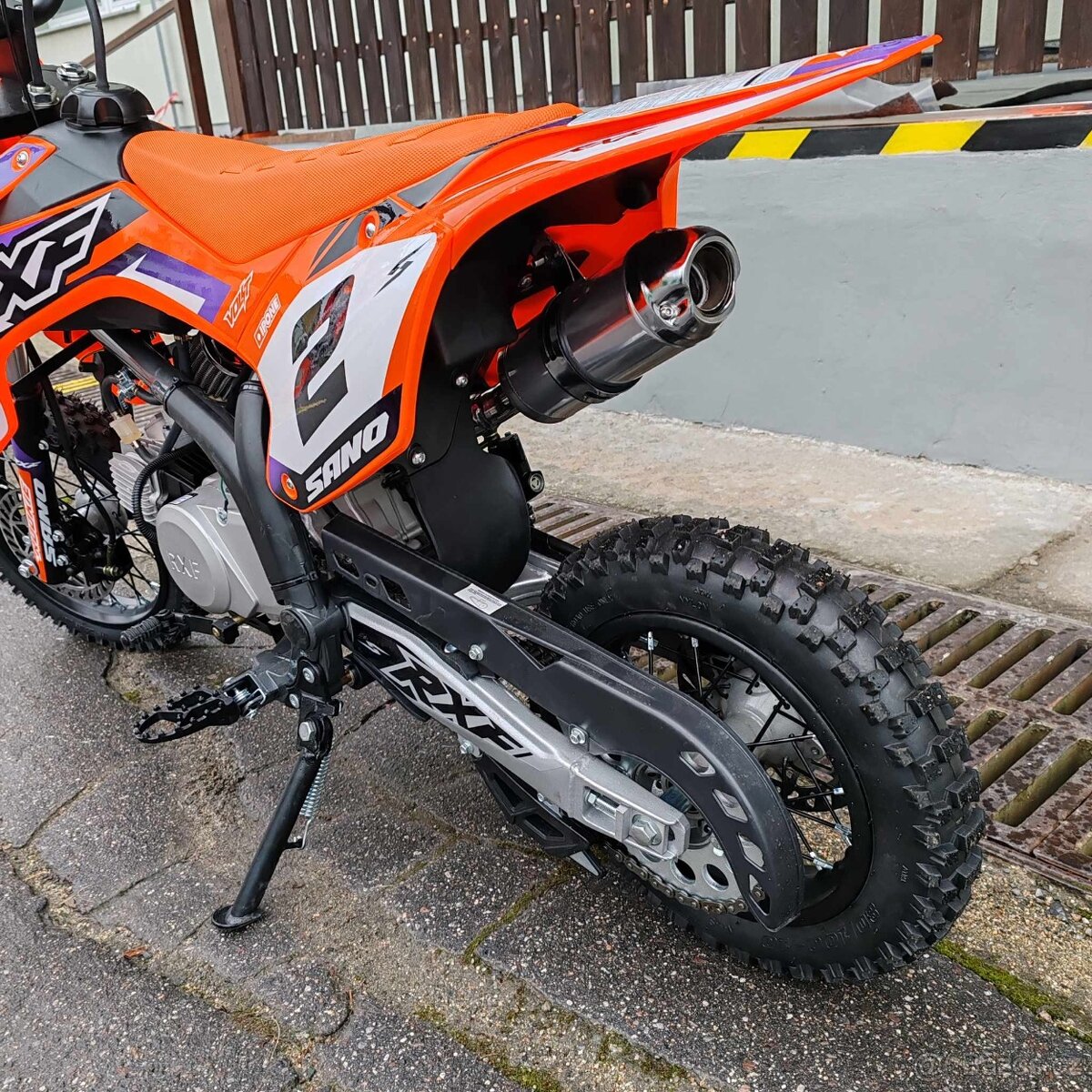 Pitbike Apollo SANO RXF ROOKIE 110cc polo-automat oranžový