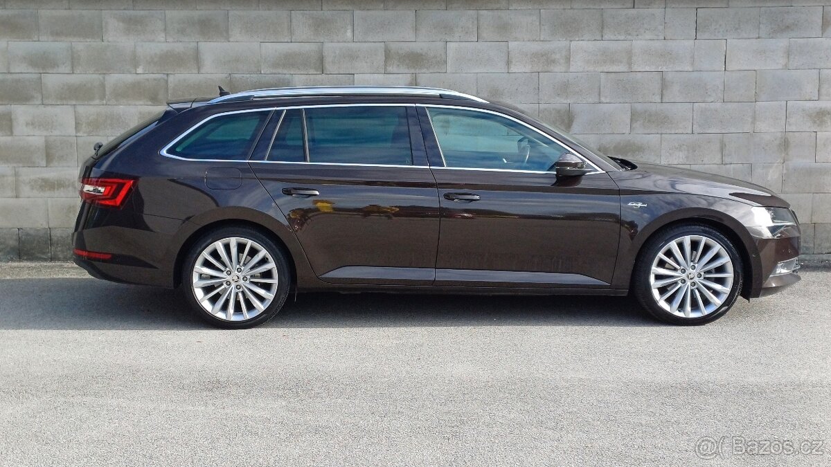 Superb combi L&K 2.0TDI 140kW 4x4-WEBASTO-koup.ČR-NEHAV-DPH - 4