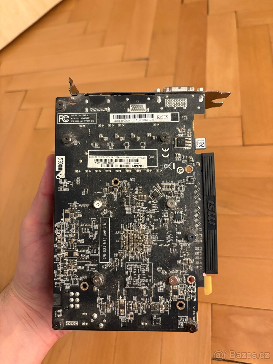 PRODÁNO - Sapphire PULSE AMD Radeon RX 570 4GB GDDR5 ITX - 4