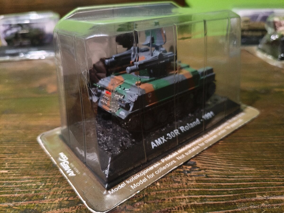 Modely tanků a vojenské techniky 1/72 blistr - 4