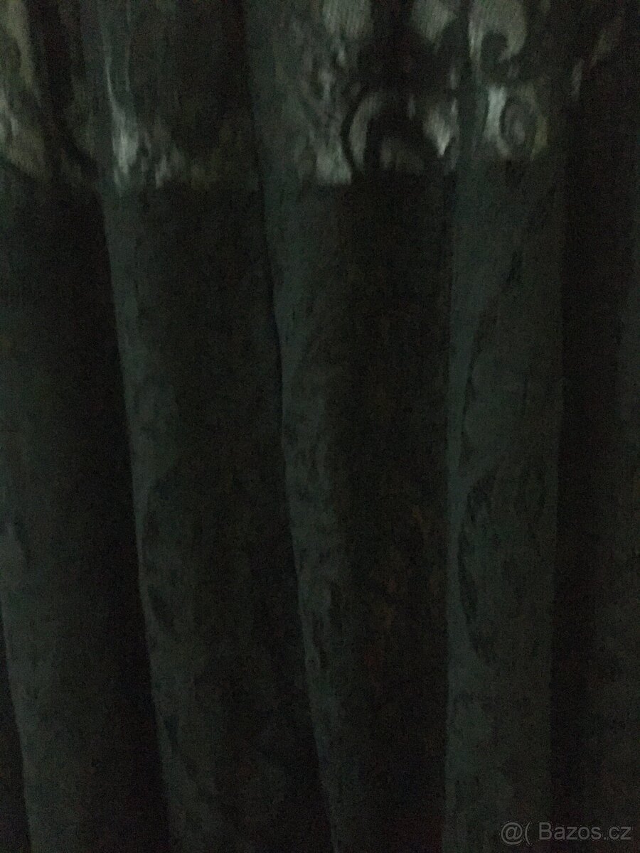 Černá krajková roba - 4