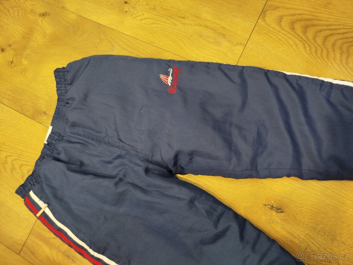 Zateplené dětské kalhoty vel 140 - 4