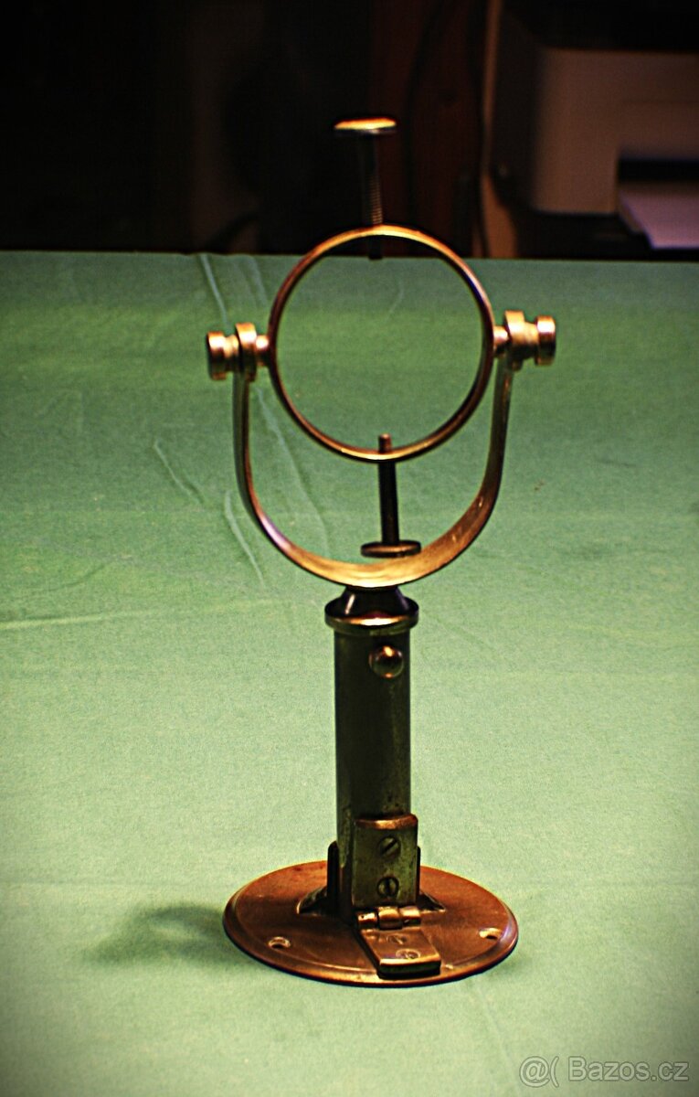 LODNÍ MOSAZNÝ DRŽÁK RV.: CCA 1840-1870 NAVY - 4