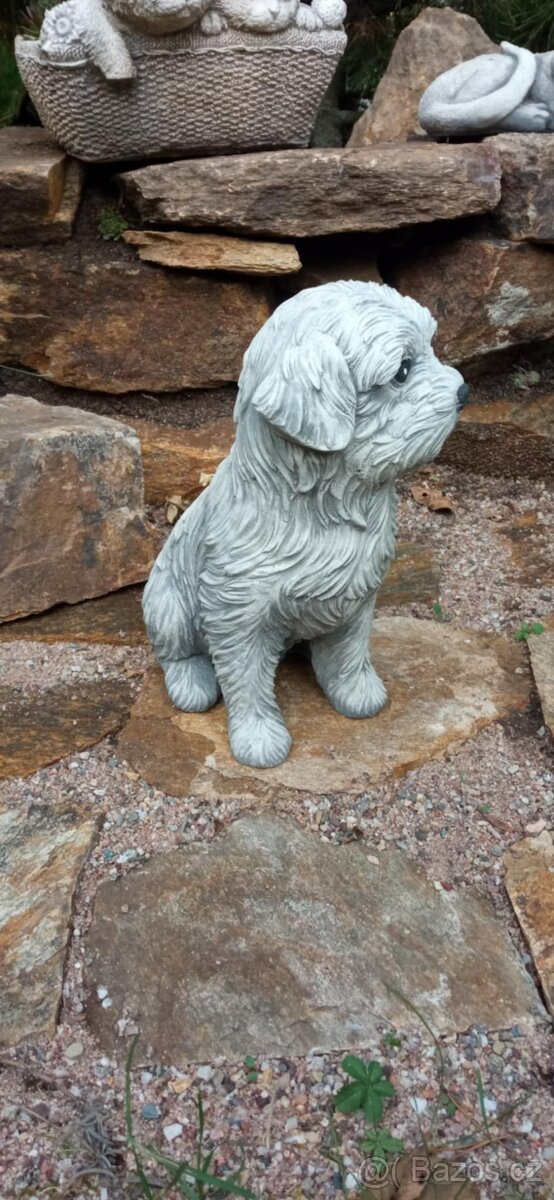 Zahradní dekorace- Pejsek - 4