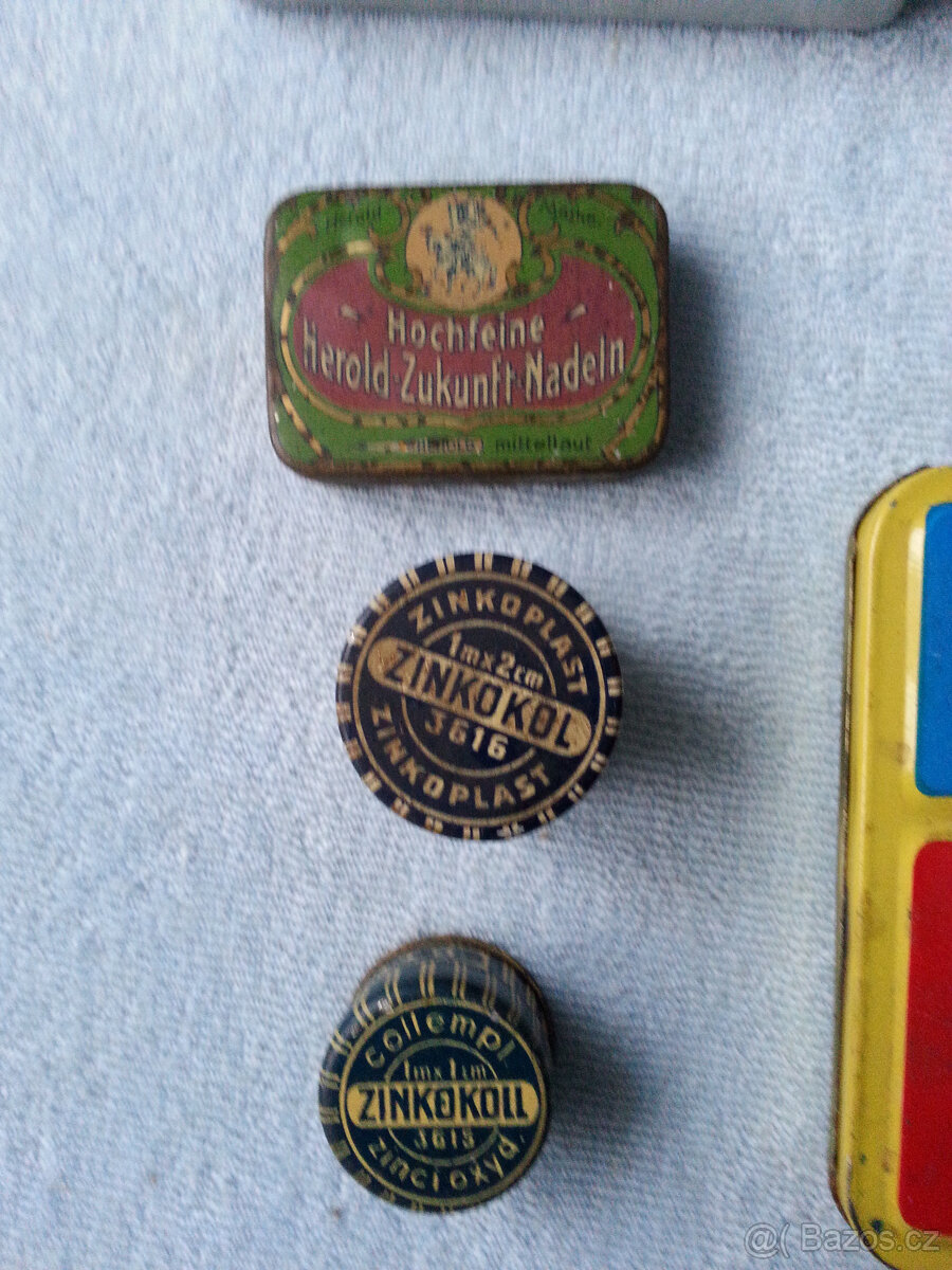 Retro plechové krabičky - 4