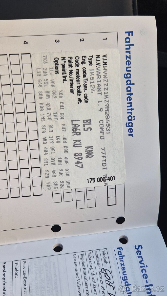 Volkswagen Golf 4x4 - 4