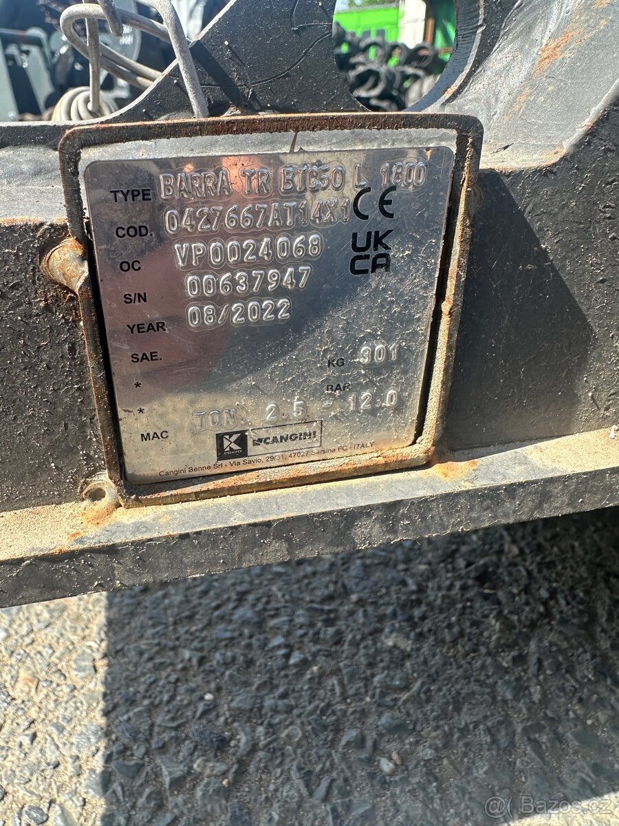 Profi hydraulické nůžky na živý plot Cangini btc50 - 4