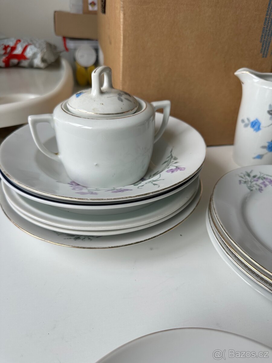 Nádobí - starý poctivý porcelán ČSR - 4