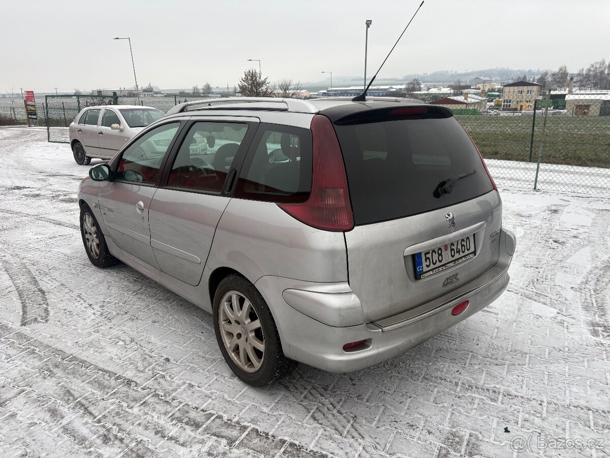 Peugeot 206 1,6HDI 80kw r.v. 2004 - 4