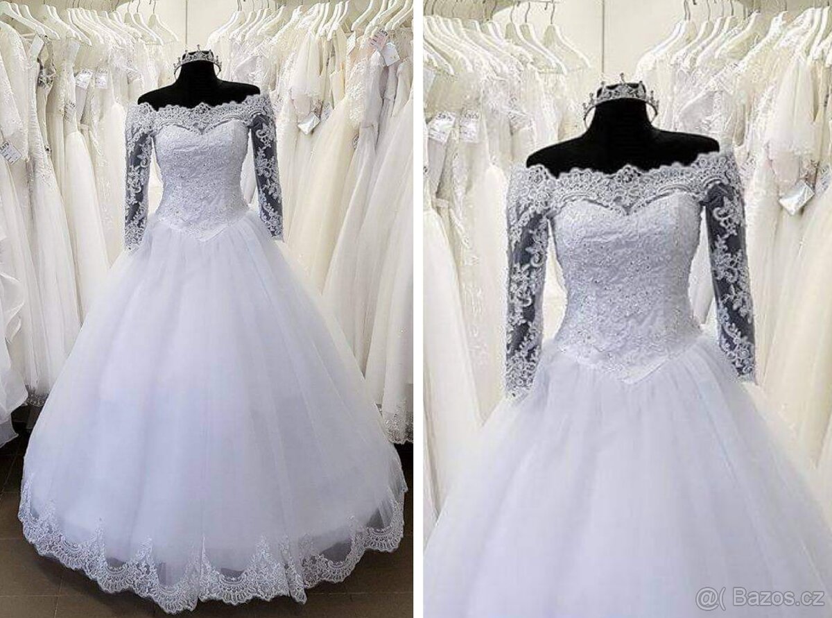 NOVÉ LUXUSNÍ svatební šaty VESTIGO - 4