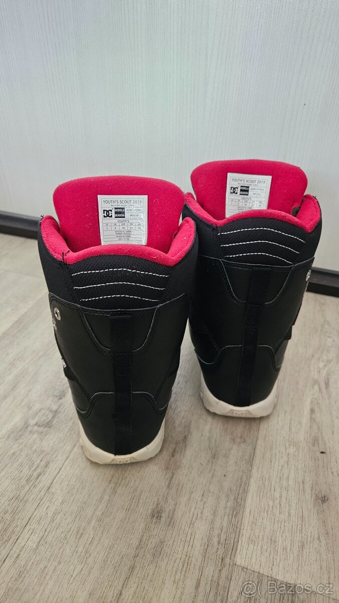 Dětské boty na snowboard DC - 4