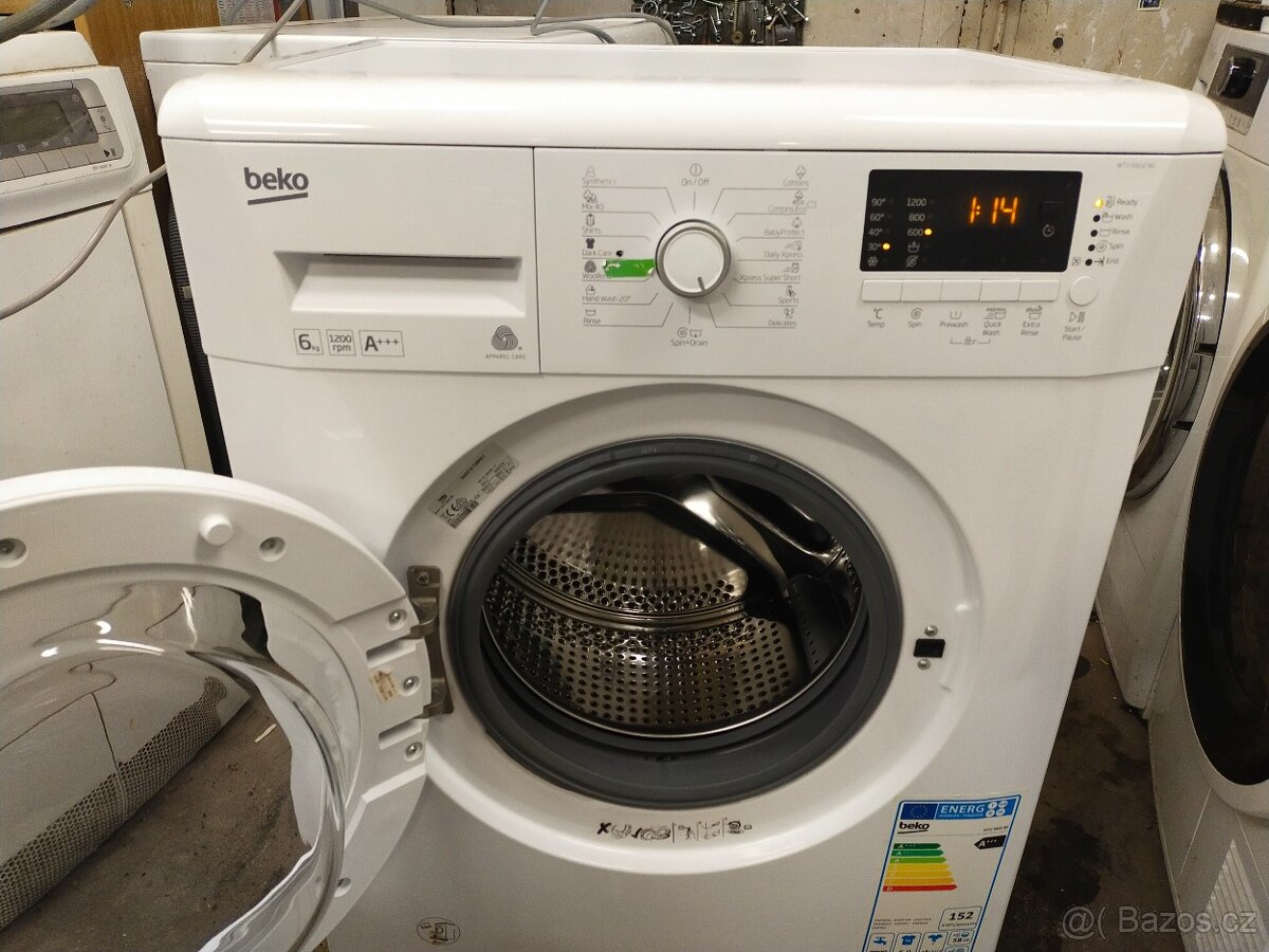 Prodám plně funkční digitální pračku zn. BEKO-6 kg--DOVEZU- - 4