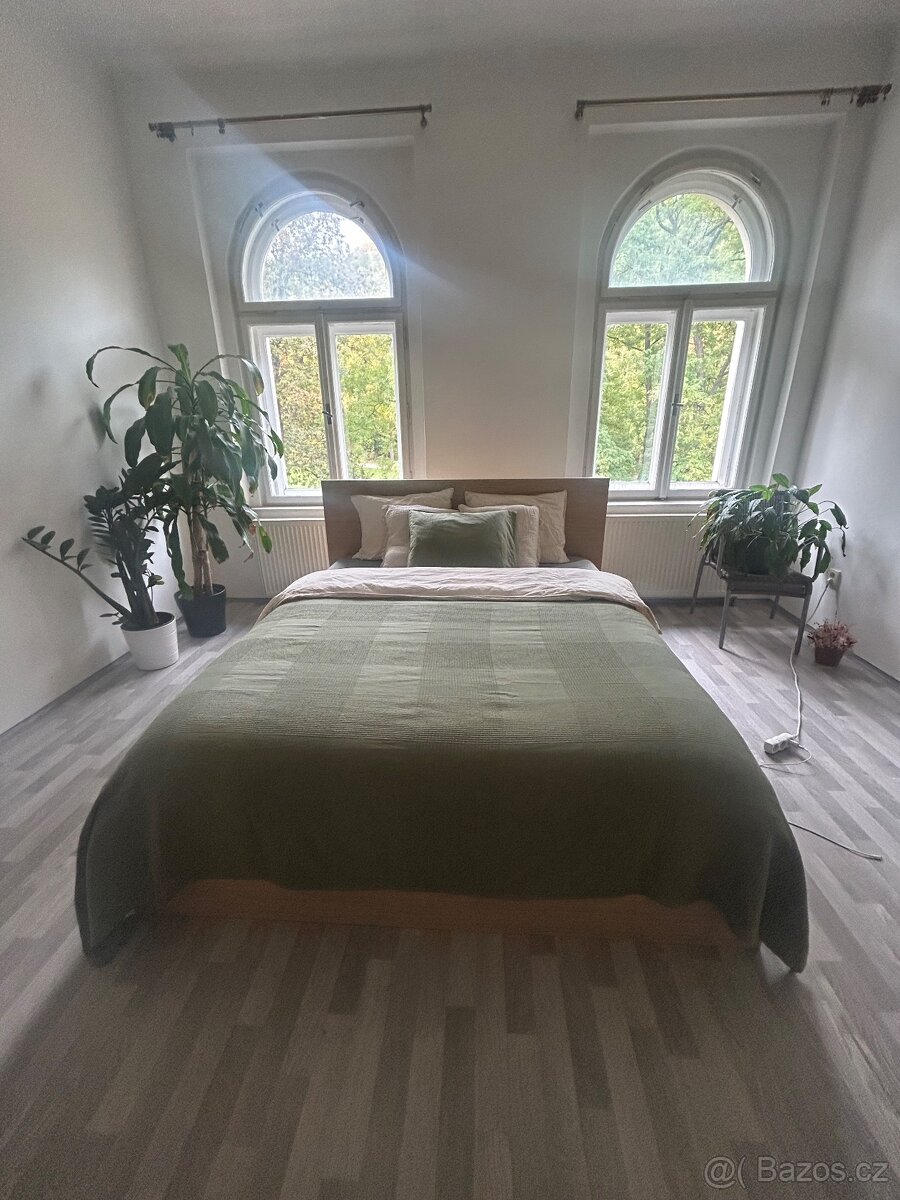 Postel MALM s matrací VALEVÅG 160x200 - 4