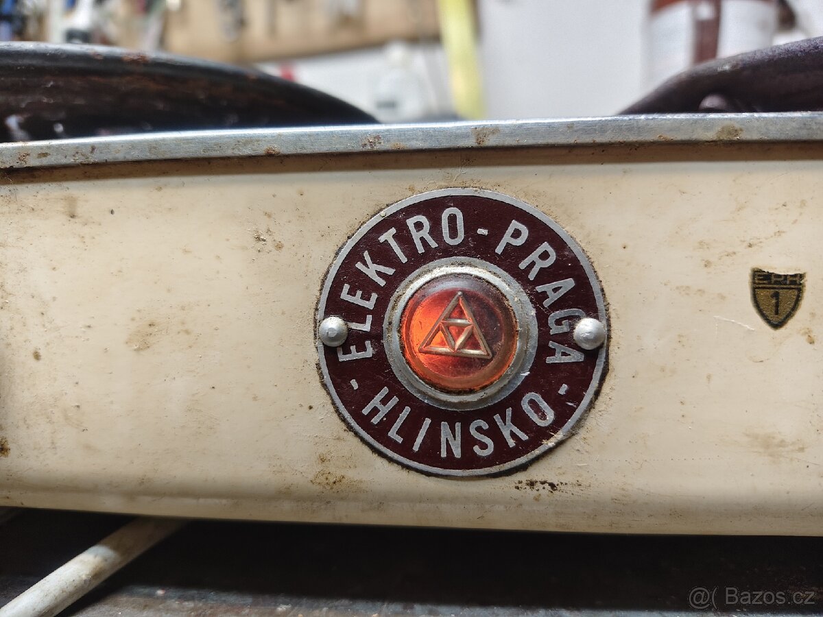 Retro vařič plotýnka spirála elektrický 1964 úklid - 4