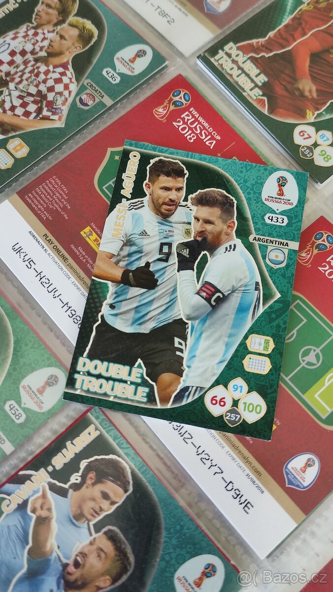 Fotbalové kartičky- World cup 2018 - 4