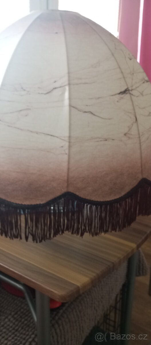 Krásný velký širm na lampu - 4