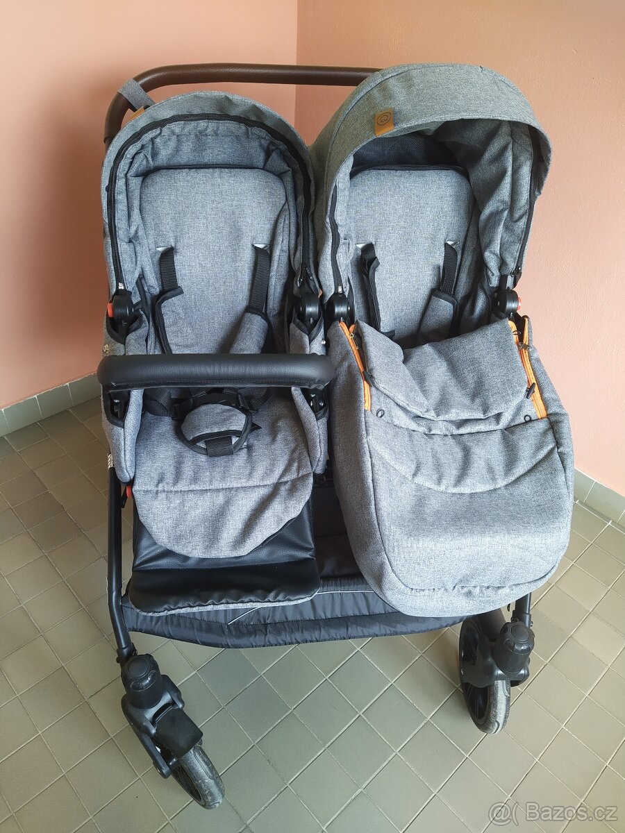 Kočár pro dvojčata Dorjan Twin - 4