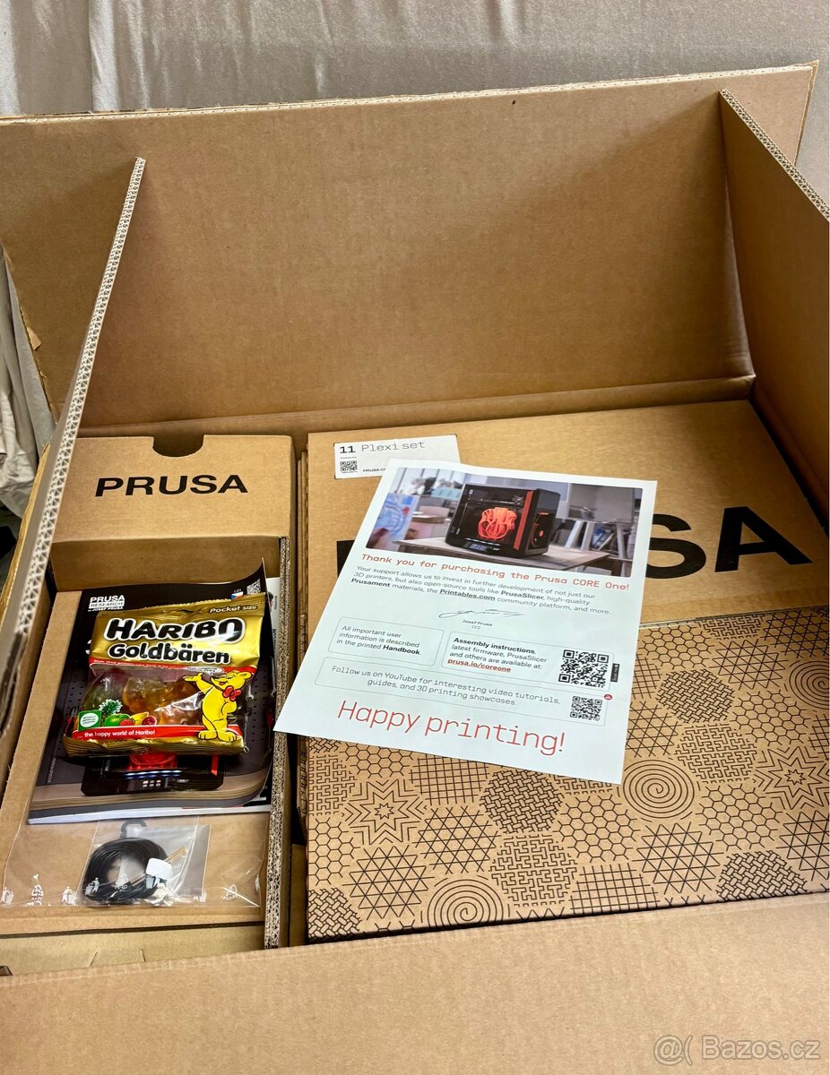 3D tiskárna Prusa MK4S + nový upgrade kit Core One - 4