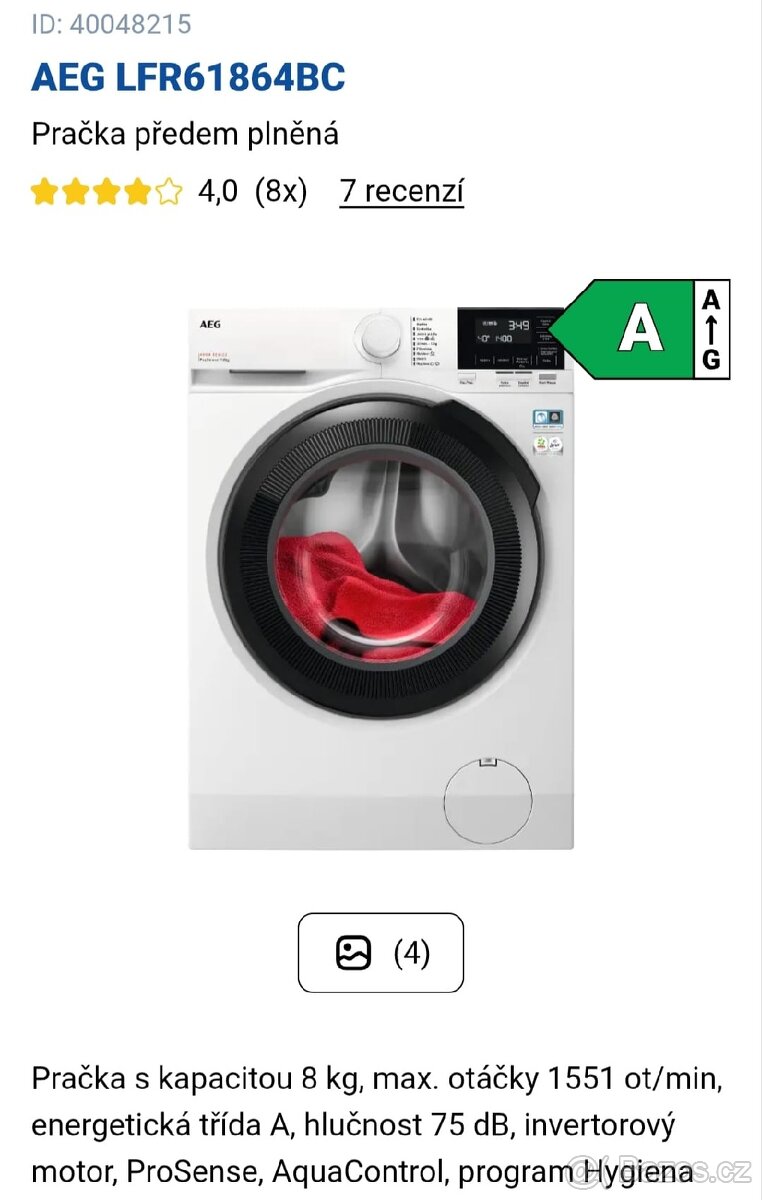 Pračka AEG - 4