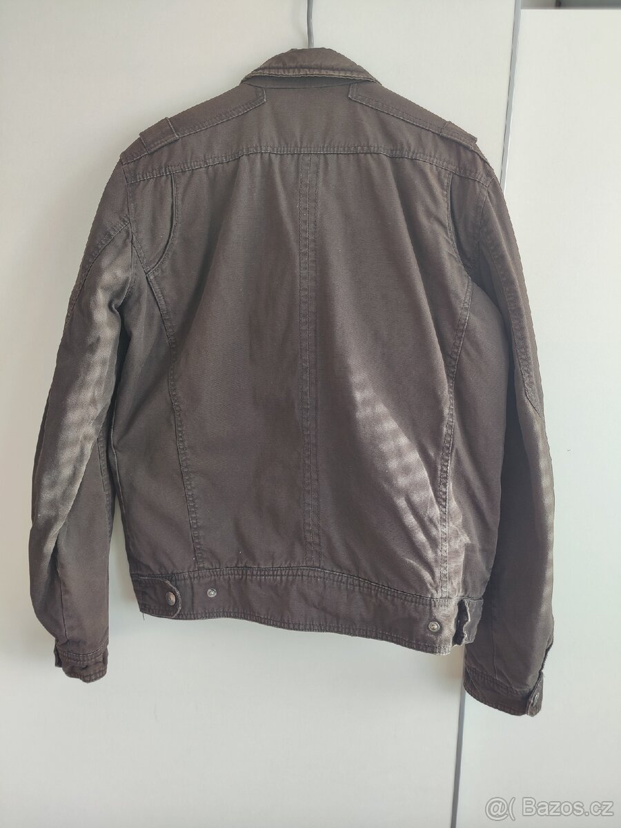 Pánská hnědá bunda Reserved - 4