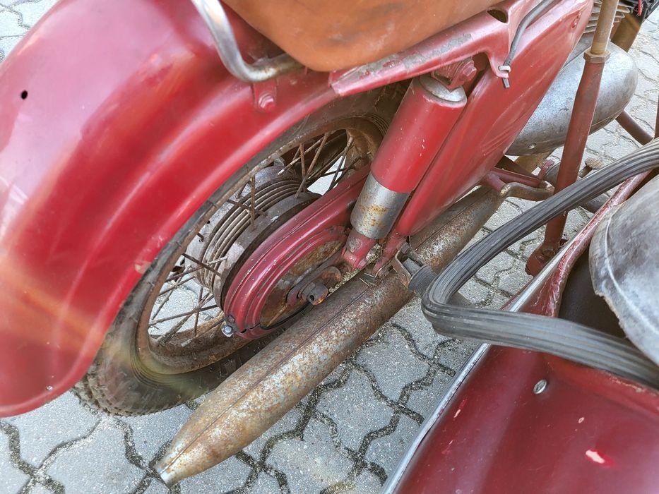 Jawa 350 se sajdou,sidecar 560 - 4