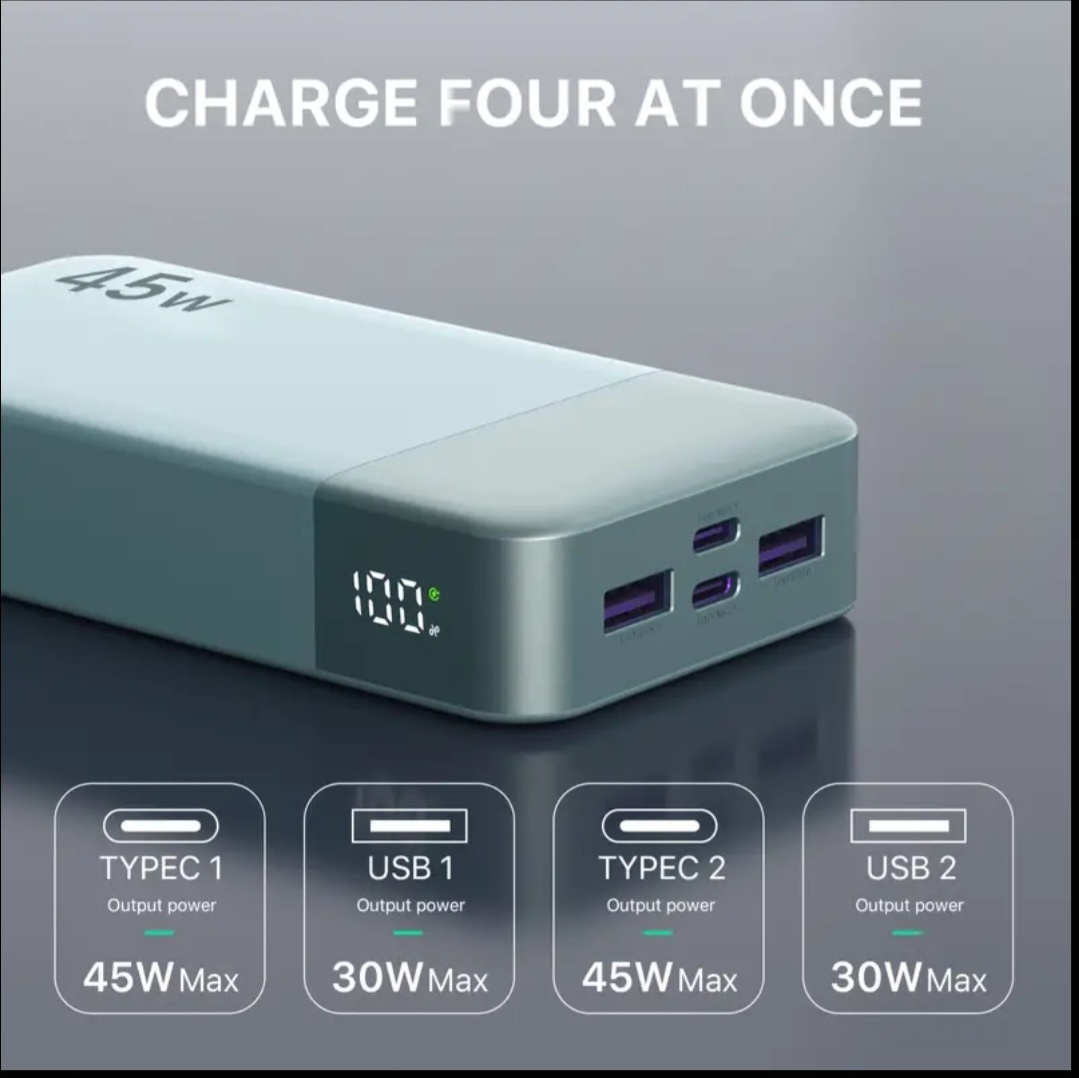 powerbanka 45W NOBIS‼️ Při rychlém jednání sleva 50kć‼️‼️ - 4