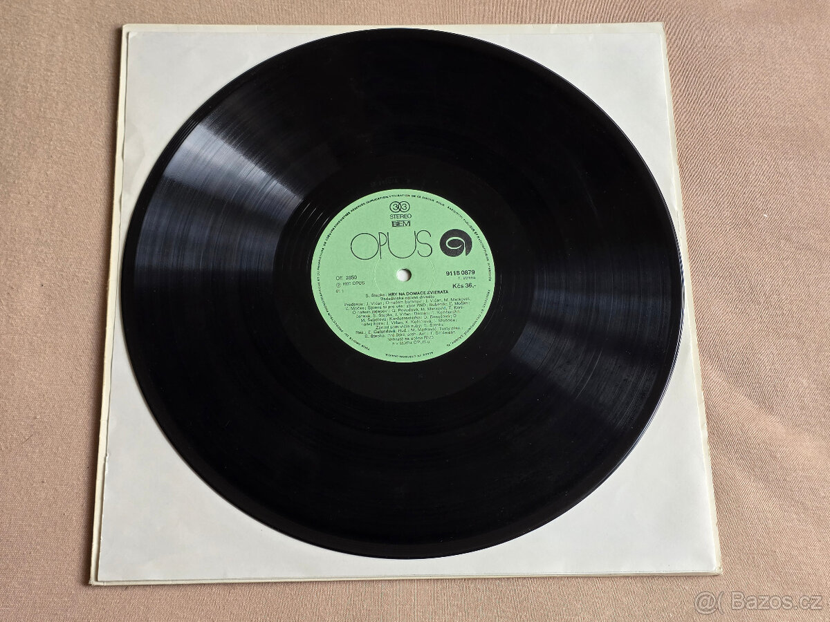 LP Radošinské naivné divadlo - HRY NA DOMÁCE ZVIERATÁ (1980) - 4