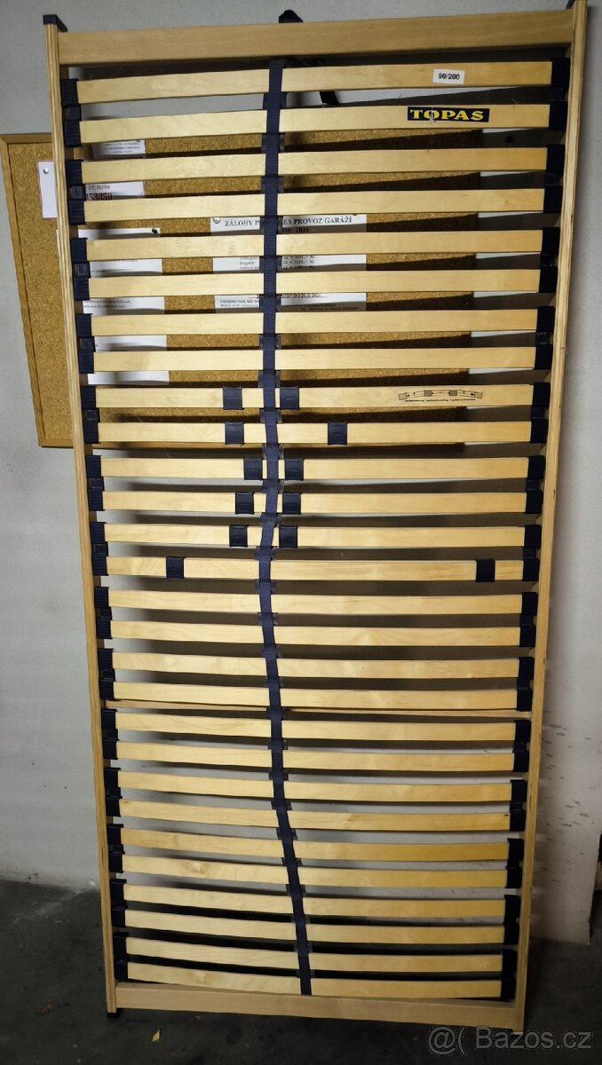 DOVOZ MOŽNÝ manželská postel dub sonoma 180x200 - 4